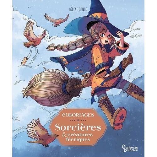 Sorcières Et Créatures Féériques - Coloriages