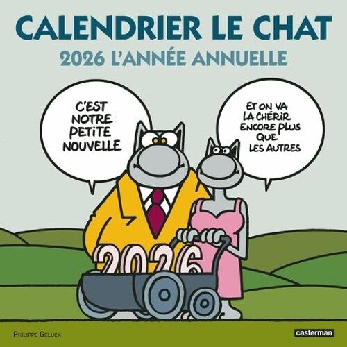 Calendrier Le Chat - L'année Annuelle