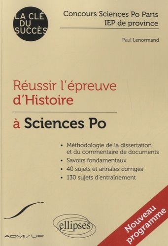 Réussir L'épreuve D'histoire À Sciences Po