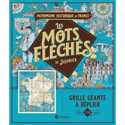 Patrimoine Historique De France - Grille Géante À Déplier Avec 2326 Cases