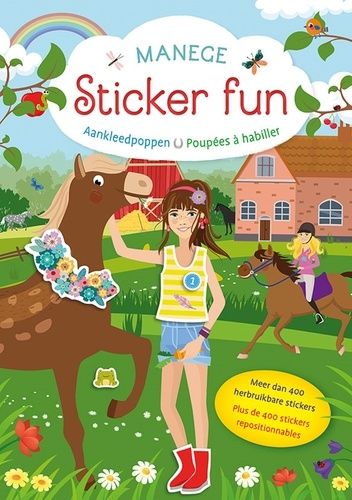 Manege Poupées À Habiller - Avec Plus De 400 Stickers Repositionnables