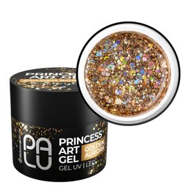 Palu Nail Art Gel Princess Art Gel - Golden Aurora - 10g 
