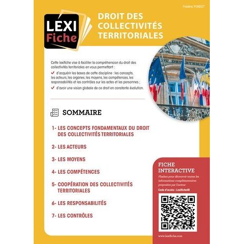 Droit Des Collectivités Territoriales