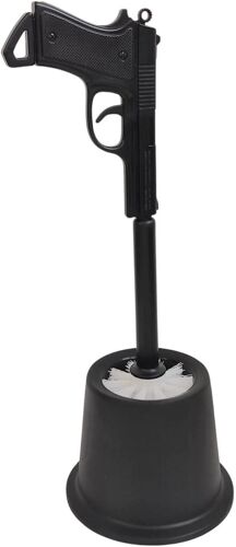 Pistolet Wc Avec Support Noir-Maintient Votre Wc En Tir