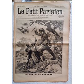 Le Petit Parisien Illustre Joseph Vacher Le Tueur De Bergers 1897