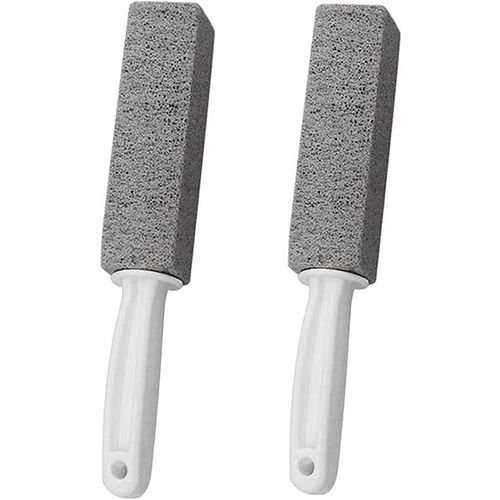ChenQuanSarl-De Nettoyage Pierre Ponce,2 Pcs Pierre Ponce De Nettoyage Avec Poignée Toilettes Wc Pierre De Nettoyage Pour Nettoyer Les Toilettes, Les Cuisines, Les Éviers