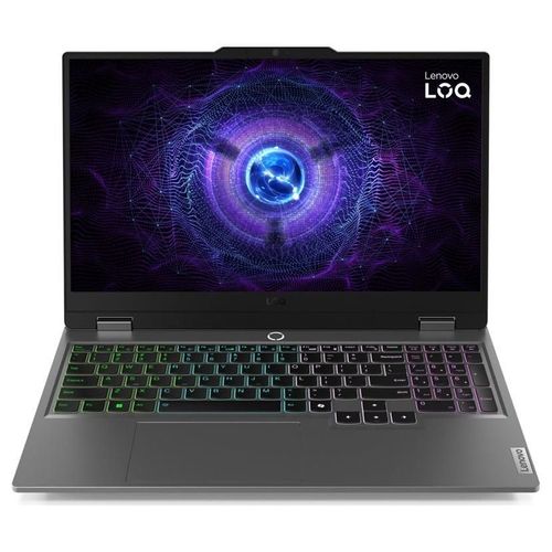 Lenovo LOQ 15IAX9 83GS - 15.6" Core i5 I5-12450HX 24 Go RAM 512 Go SSD Gris AZERTY