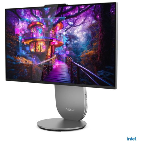 Lenovo Yoga AIO 27IAH10 F0J2 - 27" Core Ultra 7 225H 16 Go RAM 1 To Gris AZERTY