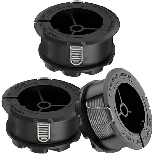 SUBZONAL-Coupe Bordure Bobine,3 Pièces ¿1,6 mm 6 m F016800570 Recharge Bobine Fil pour Coupe-Bordure,Bobine pour débroussailleuses Bosch UniversalGrassCut 18 18-26 18-260