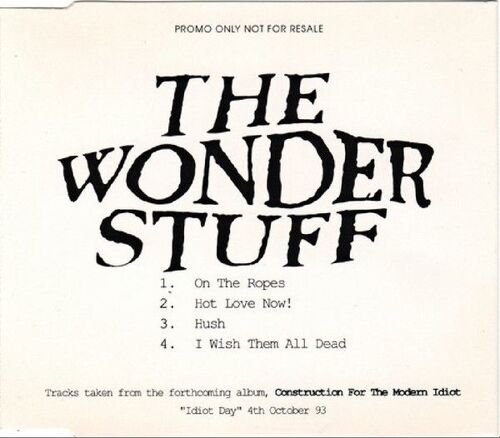 The Wonder Stuff ‎– On The Ropes