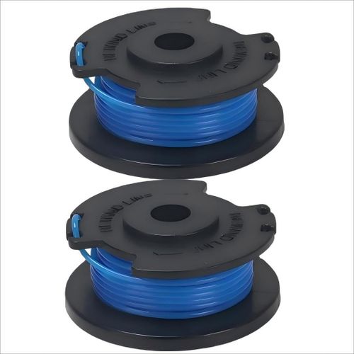 Lot de 2 bobines de fil de rechange pour débroussailleuse BD032.