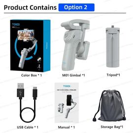 AOCHUAN Stabilisateur De Cardan Pour Smartphone, Cardan à 3