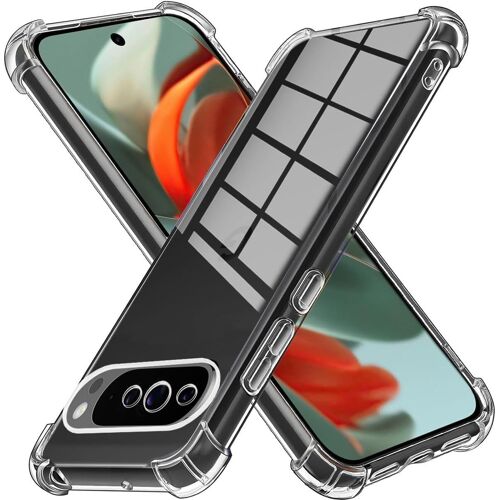 KAL-1* Coque Compatible Avec Google Pixel 9 Pro Coque De Protection, Transparent Étui De Protection En Silicone Antichoc Tpu Bumper