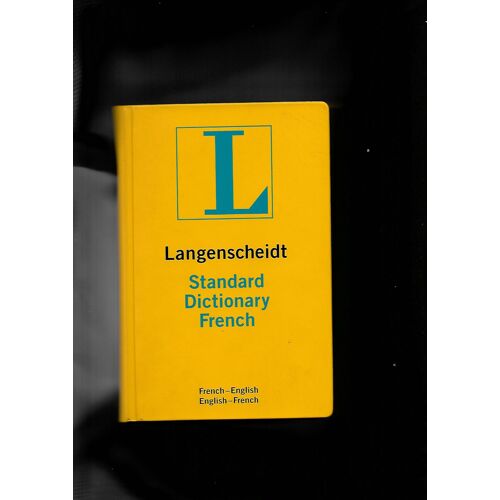 French Langenscheidt Standard Dictionary