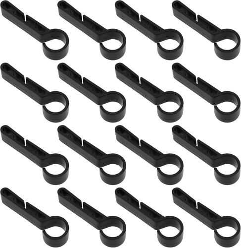 Lot De 30 Clips De Fixation Pour Casque À Bords Étroits Pour La Construction, Le Camping, La Pêche, Le Cyclisme, La Randonnée