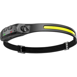 Lampe Frontale Led Rechargeable, Lampe Frontale À Détecteur De Mouvement 230 ° Et 5 Modes, Mains Libres Ipx4 Étanche Pour Cyclisme, Pêche, Course À Pied
