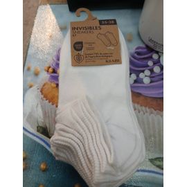 Chaussettes 35-38 Invisibles Kiabi