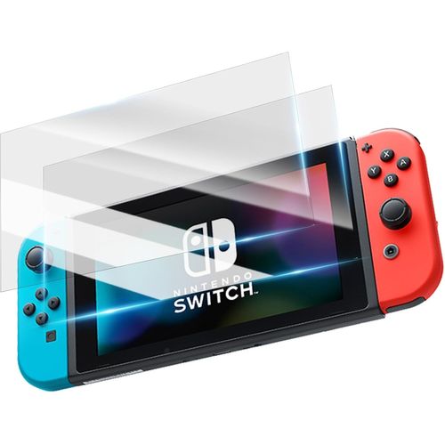 Ensemble d'accessoires Nintendo Switch 2 - Étui de transport, coque en PC transparent, protecteur d'écran en verre trempé, 10 emplacements pour cartes mémoire, capuchons en silicone pour manettes