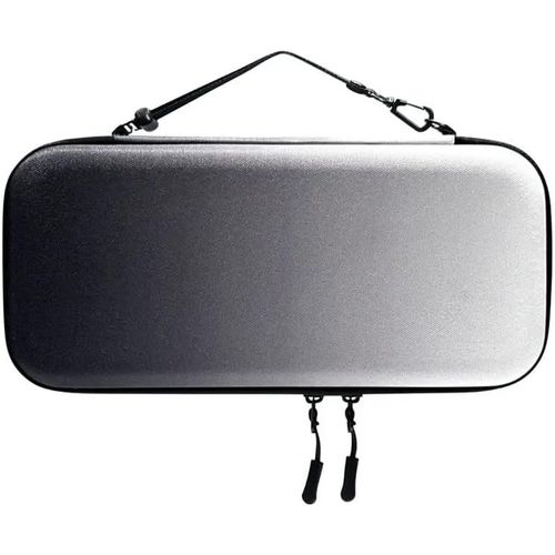 KAL-Étui Pour Nintendo Switch 2. Housse Pochette De Transport Rigide Avec Dégradé De Couleurs Et Rangements Pour Cartouches De Jeux Et Accessoires. (Noir/Blanc)