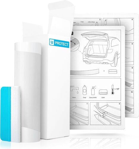 Film De Protection Seuil De Coffre Voiture Ensemble Complet Pour Dacia Sandero 3 (Iii) Djf I 2021-2025 Pare Choc Arriere - Film Transparent Autocollant