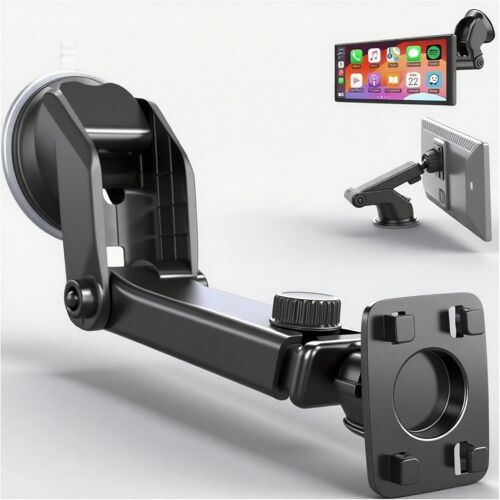 VornixorSarlshop-Carplay Support à ventouse flexible à 360° pour pare-brise et tableau de bord pour écran Carplay 7"", 9"", 10,3