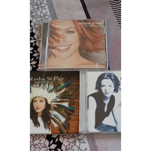 Natasha St Pierre Lot De 3 Cd