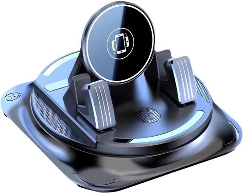 Car Phone Holder Car Phone Sun Visor Holder 360° Rotación Smartphone Holder For Car Smartphone Holder 4.0-7.0 Inches (Black)