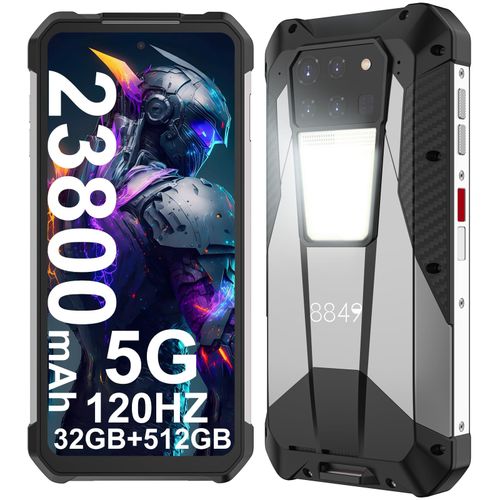 8849 Tank 3 5G Téléphone Portable Incassable, , 6.79inch,32GO+512GO avec Télémètre