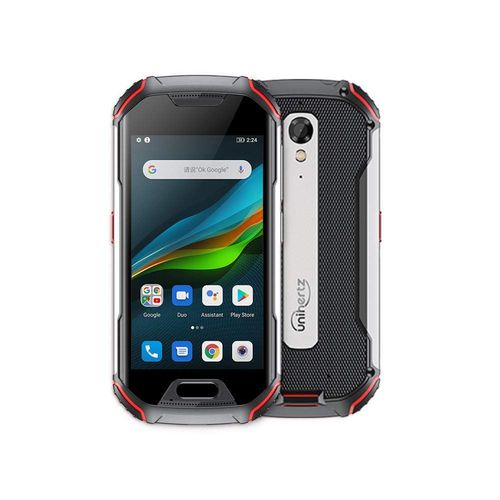 Unihertz Atom L Mini Téléphone Portable Incassable, 6Go+128Go Noir