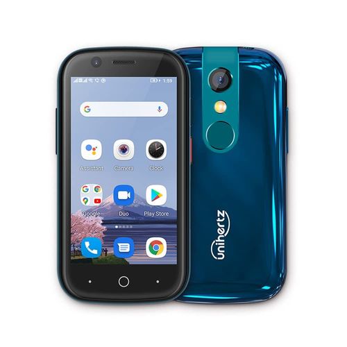 Unihertz Jelly 2 4G Mini Téléphone Portable, 6Go+128Go Vert foncé