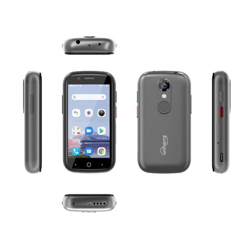 Unihertz Jelly 2E 4G Mini Téléphone Portable,4Go+64Go Argent