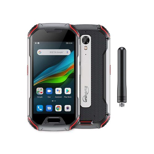 Unihertz Atom XL Téléphone Portable Incassable, Walkie-Talkie,6Go+128Go Noir