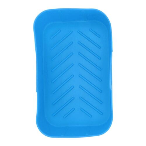 (Bleu)2pcs Fryer Panier En Silicone Antiadhésif Haute Température Resistanc Ob