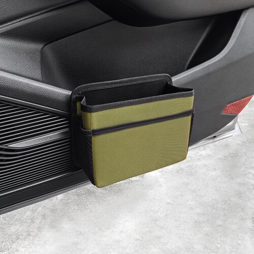 Kal-Poubelle De Porte Latérale De Voiture, Poubelle Pliable Pour Siège Avant Et Arrière De Voiture, Mini Poubelle Portable À Suspendre Pour Intérieur De Véhicule, Universelle Pour Vus, Camion,