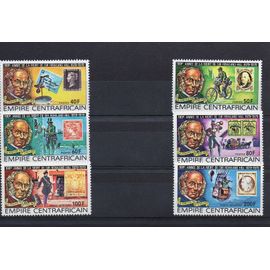 Centrafrique ( Empire ) Timbres Sir Rowland Hill