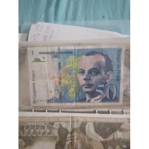 Billet 50 Francs Saint Exupery 1997