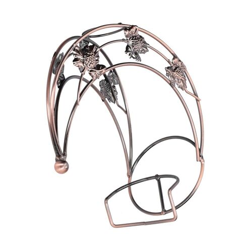 Porte-Vin En Fil De Métal Porte-Bouteill E Unique Autoportant En Fer Forgé