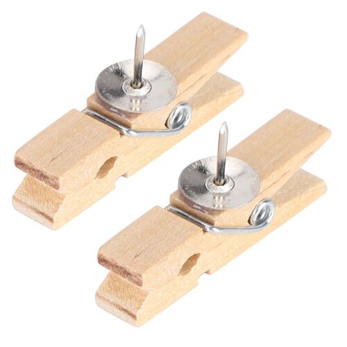 100 Pièces De Pinces En Bois Mini Décoration Murale Pour Photo De Maison Pince