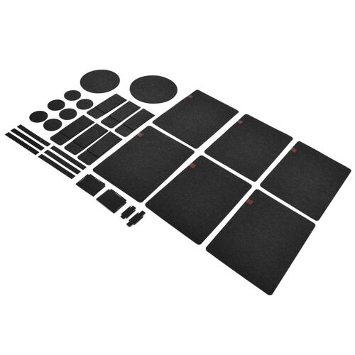 27pcs Feutre Set De Table Anti Scratch Isolé Anti Slip Felt Set