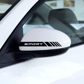 Set De 2 Autocollants Sticker Tuning - Style Pansement Noir - Pour Voiture, Moto - Neuf Sous Film