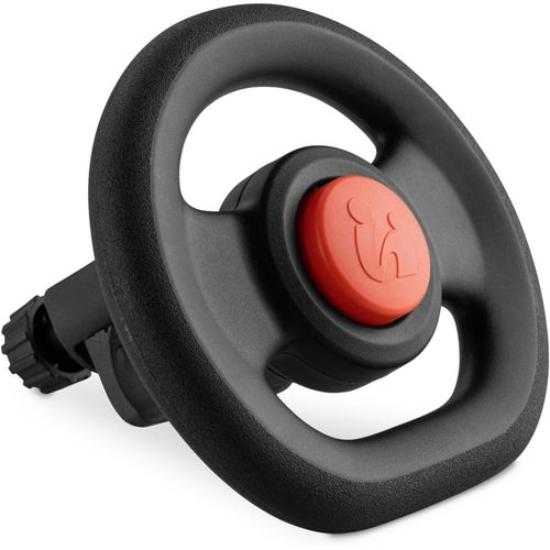 Nouvelhorizonstore-Volant Enfant Pour Poussette, Jouet Bebe À Fixer Sur La Barre Avant, Simulateur De Conduite Pour Enfants, Universel, Avec Klaxon, À Partir De 6 Mois, Noir