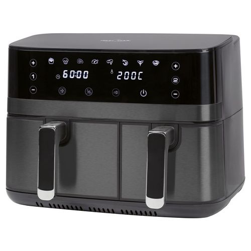 Friteuse à air chaud Air fryer 9L double compartiement 2700W Proficook PC-FR1295H-Noir
