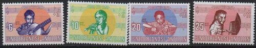 Antilles Néerlandaises Timbre Pour L'Enfance 1969