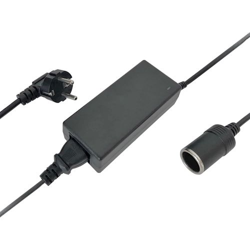 Eryi-® Adaptateur Allume Cigare Secteur, 220v 12v, Transformateur 220v 12v Allume Cigare, Convertisseur Adaptateur Ac/Dc Pour Voiture Aspirateur Réfrigérateur