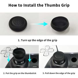 Coque Manette pour ps5 Protection Accessoire pour ps5 Controller Cover Housse Silicone avec Capuchon Joystick,Édition Chevalier-Néon Genesis Violet & Vert