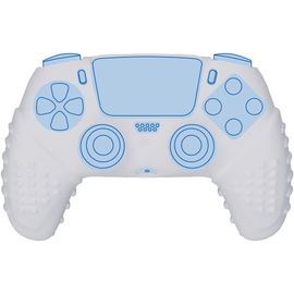 Mythics Coque de Protection pour Manette DualSense PS5 - Silicone - Blanc