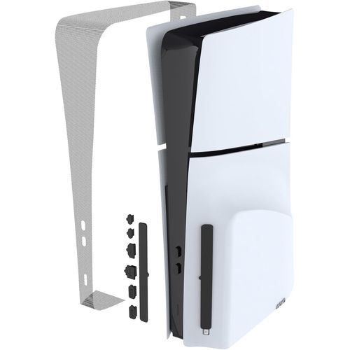 Ersan-Housse Anti-Poussière En Silicone Pour Console Ps5 Slim Anti-Poussière Accessoires Compatibles Avec Version Disque/Version Numérique