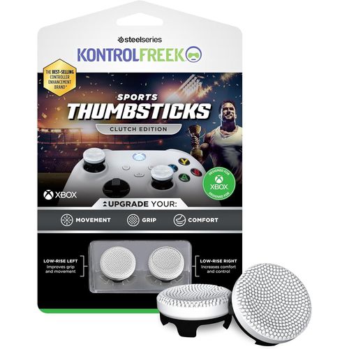 Eryi-Clutch Pour Manette Xbox One Et Xbox Series X, Joysticks Performants, 2 Concaves Taille Basse, Noir Et Blanc