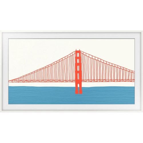 Cadre The Frame Samsung Cadre The Frame 50'' 2021 Blanc Basique