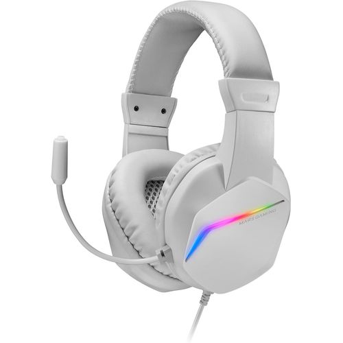 Lkljij-Mh122p Mh122, Casque De Jeu Frgb Over Ear Avec Microphone, Son Hifi, Annulation Du Son, Ultra Léger, Ps4 Ps5 Xbox Switch Switch 2 Tablet Windows Mac, Blanc